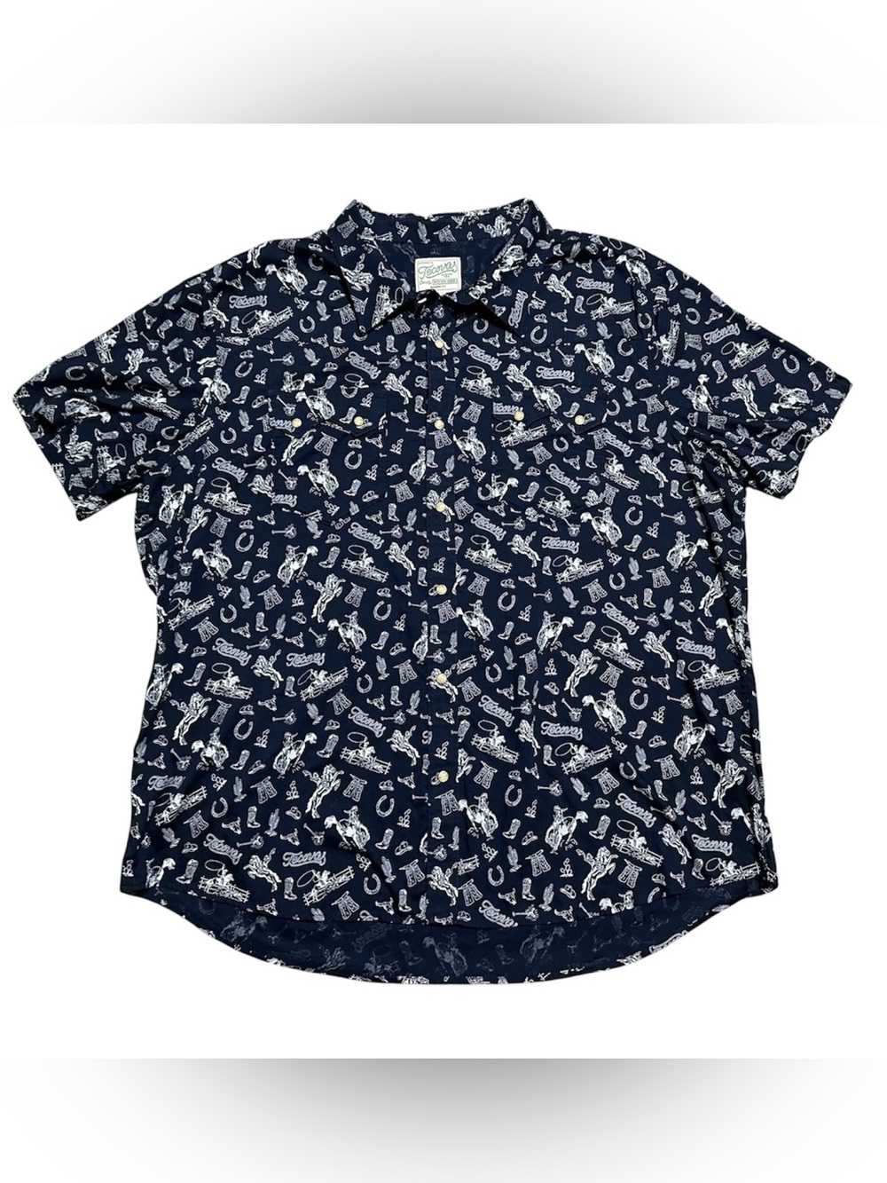 Tecovas Performance Western Short Sleeve Pear!
Snap Shirt XXL